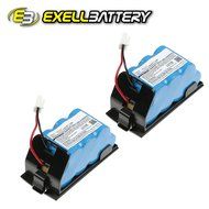 2x 8.4V Vacuum Battery Fits EURO PRO AP1172, AP1172N, V1917 Replaces XBV1917