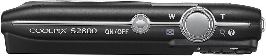 Nikon Coolpix S2800 20.1 MP Point &amp; Shoot Digital Camera with 5X Optical Zoom International Version, Silver N9