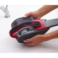 Black + Decker HHVJ320BMF26 SMARTECH Cordless Lithium Hand Vacuum, Chilli Red, 2 Ah N6