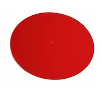 Rega Mat Red Standard Wool Turntable Mat