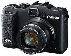 Canon Digital Camera PowerShot G15 12.1MP F1.8 5x Optical Zoom PSG15 - International Version N3