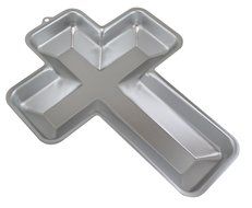 WILTON Aluminum Cross Cake Pan