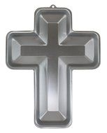 WILTON Aluminum Cross Cake Pan N2