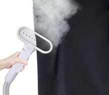 SALAV Professional Series GS60-BJ Wide Bar Garment Steamer with 360 Degrees Swivel Hanger, 1500 W, Gray N7