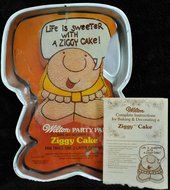 Wilton Ziggy Cake Pan (502-7628, 1978)