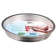 E-zbaker Round Cake Pan 9 Inch 22.8 Cm Heavy Weight Steel Bakeware