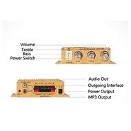 12v 2.0channel Hifi Stereo Car Home Audio Amplifier 180w N2