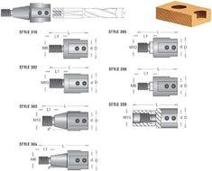 Amana 305010 10mm Chuck R/H by Amana