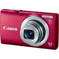 Canon PowerShot A4000IS 16.0 MP Digital Camera with 8x Optical Image Stabilized Zoom 28mm Wide-Angle Lens with... N10