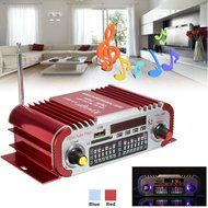 Mini Amplifier, ELEGIANT HiFi Digital Super Bass Stereo Audio Amplifier Support USB / SD / MMC Card Built-in FM...