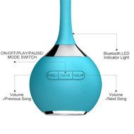 Guppy&reg; Waterproof Bluetooth TF Card Shower Speaker Wireless Portable Audio Kid-friendly Built-in Control Buttons... N8