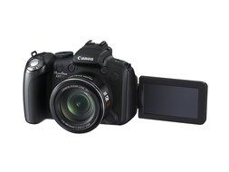 Canon PowerShot SX1IS 10 MP CMOS Digital Camera with 20x Wide Angle Optical Image Stabilized Zoom and 2.8-inch... N9