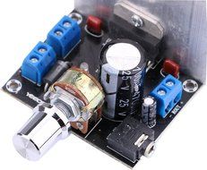 Yeeco TDA7377 DC 12V 35W+35W Digital Audio Power Amplifier Board 2.0 Dual-Channel Stereo Amp Board Amplify Module...