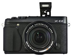 Fujifilm X-E2 16.3 MP Mirrorless Digital Camera with 3.0-Inch LCD - Body Only (Silver) N14
