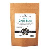 The Republic Of Tea Decaf Ginger Peach Black Full-Leaf Tea, 3.5 Ounces / 50-60 Cups N4