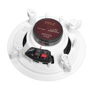 Pyle PDIC80T In-Wall / In-Ceiling Dual 8-inch 2-Way Speaker System, White (Pair)