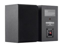 Monoprice Surround Bookshelf Home Speaker, Set of 2, Black (114366)