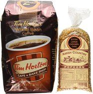 Tim Horton&#039;s Whole Bean Coffee Medium Roast 100% Arabica 2 Pound Bag, This Includes a Free 1 Pound Bag of Amish... N3
