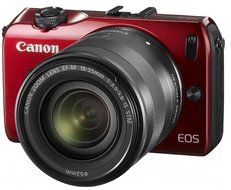 Canon EOS-M Mirrorless Digital Camera With EF-M 18-55MM, 22Mm STM Lenses with 90EX Flash with Mount Adapter EF-EOS... N11