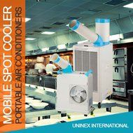 Nakatomi/Uninex In/Outdoor KoolZone Mobile Spot Cooler SAC-1800 Portable Air Conditioner Industrial Grade 6,143BTU... N23