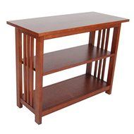 Mission Under Window Bookshelf - Cherry