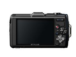 Olympus Stylus TG-2 iHS Digital Camera with 4x Optical Zoom and 3-Inch LCD (Red) (Old Model) N8