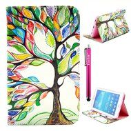 Galaxy Tab 3 7.0 Case, Firefish Kickstand Feature High Quality PU Leather Wallet with Card Slots Damage Resistance... N11