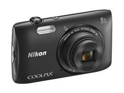 Nikon COOLPIX S3600 20.1 MP Digital Camera with 8x Zoom NIKKOR Lens and 720p HD Video (Red) (Discontinued by Manufacturer) N15