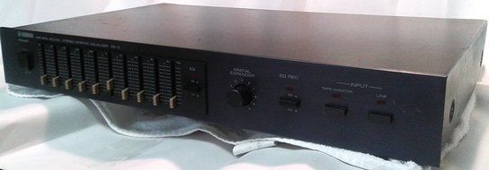 Vintage Yamaha GE-5 Natural Sound Stereo Graphic Equalizerwith digital online PDF instruction manual Made in Japan N2