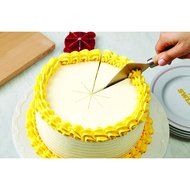 Cake Boss 2 Piece Tools and Gadgets Plastic Cake Slice Marker Set, Red N5