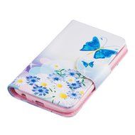 LG K10 Case,LG K10 Cover,ikasus Colorful Painted Premium PU Leather Fold Wallet Pouch Case Flip Stand Credit Card... N18