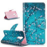 LG K10 Case,LG K10 Cover,ikasus Colorful Painted Premium PU Leather Fold Wallet Pouch Case Flip Stand Credit Card... N20