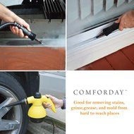Handheld Multi-Purpose Pressurized Steam Cleaner for Stain Removal, Curtains, Crevasses, Bed Bug Control, Car... N6