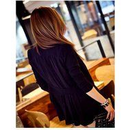 Evtech(tm) Women's New Fashion Style Casual Long-sleeved Thin Loose Drape Cardigan Coat Long Wraps Slim Outwear... N12