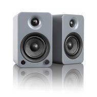 Kanto YU3 4" 2-Way Powered Bookshelf Speakers with aptX Bluetooth 4.0 - Matte White (YU3MW) N2