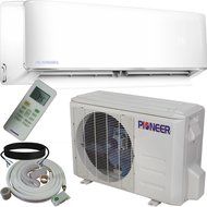 Pioneer Air Conditioner Inverter+ Ductless Wall Mount Mini Split System Air Conditioner &amp; Heat Pump Full Set,... N5