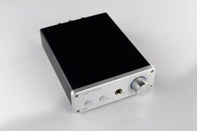 TP30-MK2 Digital Hi-Fi Power Stereo Subwoofer Amplifier 16bit/48kHz USB DAC Headphone Amp (Silver) N2