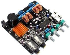 2x50W TPA3116+M65831 Class D Digital Amplifier Board with KARAOK 4700UF/35V