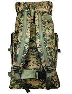 SB@Camouflage Outdoor Mountaineering Bags 60l Capacity Shoulder Bag Men And Women Travel Backpack Camping Bag... N2