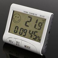 BephaMart Mini Digital LCD Thermometer Hygrometer Humidity Temperature Meter