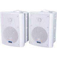 TICORATION AS P60W Indoor/Outdoor 75-Watt Speakers with 70-Volt Switching (White)