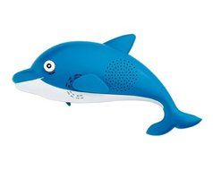 StealStreet SS-KD-3833 Water Resistant Dolphin Shaped Shower Radio with Stand, 11.5"