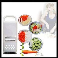 ASDOMO Handheld Multi Vegetable Slicer Grater Kitchen White Stainless Steel Blades Cutter Graters Julienne Slicers... N11