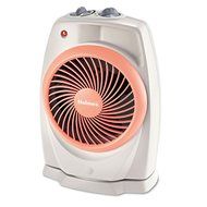 Holmes HFH421NU ViziHeat 1500W Power Heater &amp; Fan, Plastic Case, 9 1/4 x 6 3/8 x 13 3/4, White