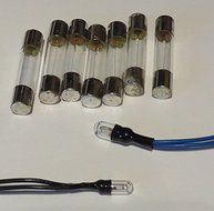 Marantz 2216B Complete Lamp Kit - with 8v 200ma Fuse Lamps