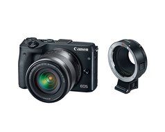 Canon EOS M3 Mirrorless Camera Kit with EF-M 18-55mm Image Stabilization (IS) STM and EF-M 55-200mm Image Stabilization... N25