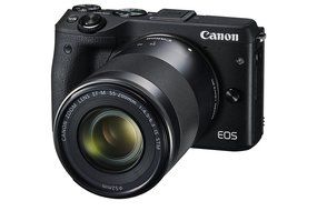 Canon EOS M3 Mirrorless Camera Kit with EF-M 18-55mm Image Stabilization (IS) STM and EF-M 55-200mm Image Stabilization... N26