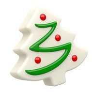 SpinningLeaf Christmas Tree Sandwich Cookie Mold