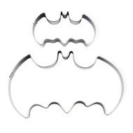 OliaDesign Batman Cookie Cutter (Set of 2), Silver