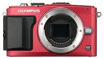 Olympus Mirrorless SLR E-PL6 Body Only (Red) - International Version N78
